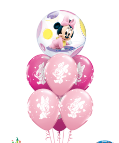 Pink Baby Minnie at London Helium Balloons